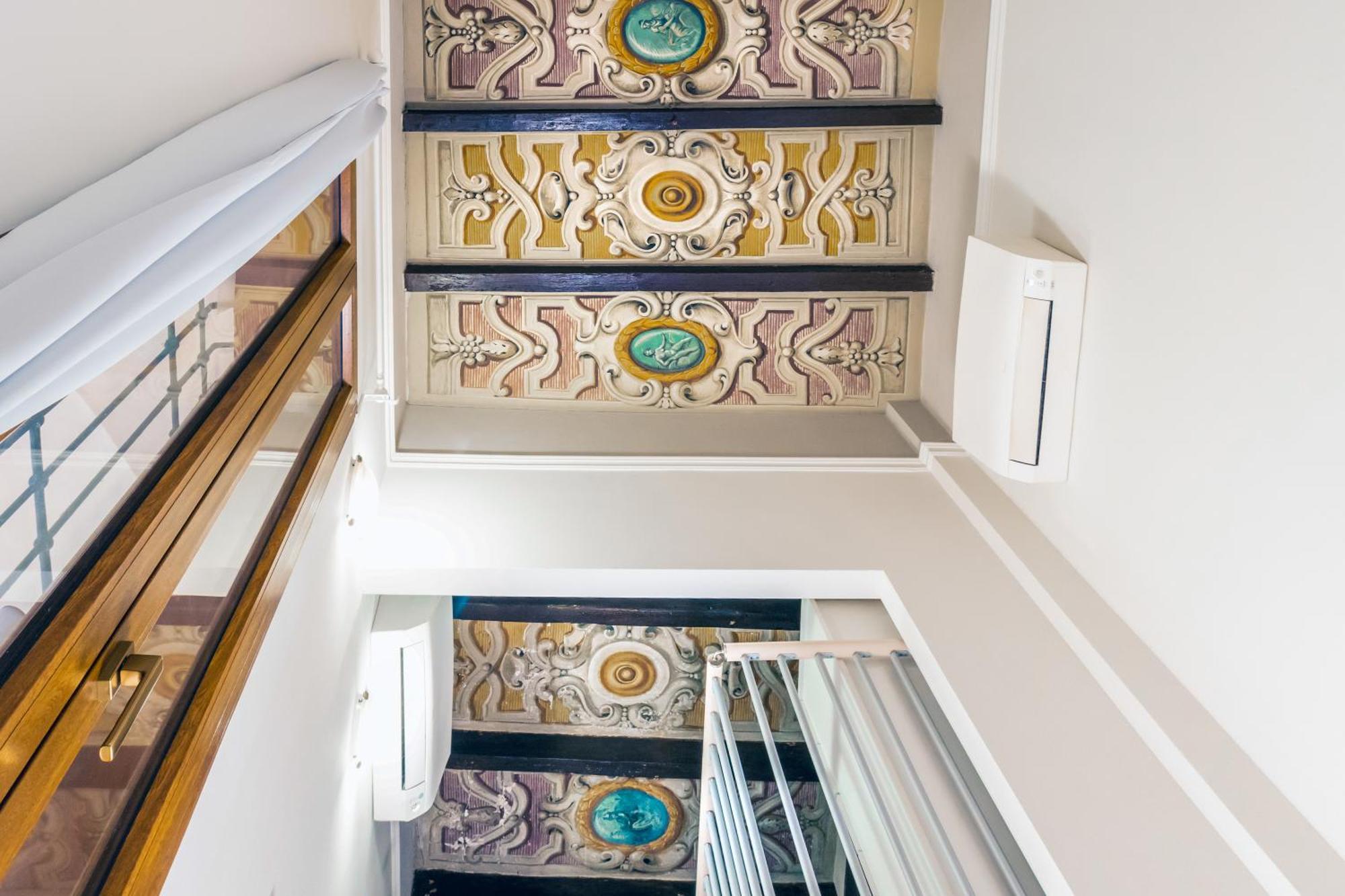 Appartamento Charming Frescoed Loft Bologna Esterno foto