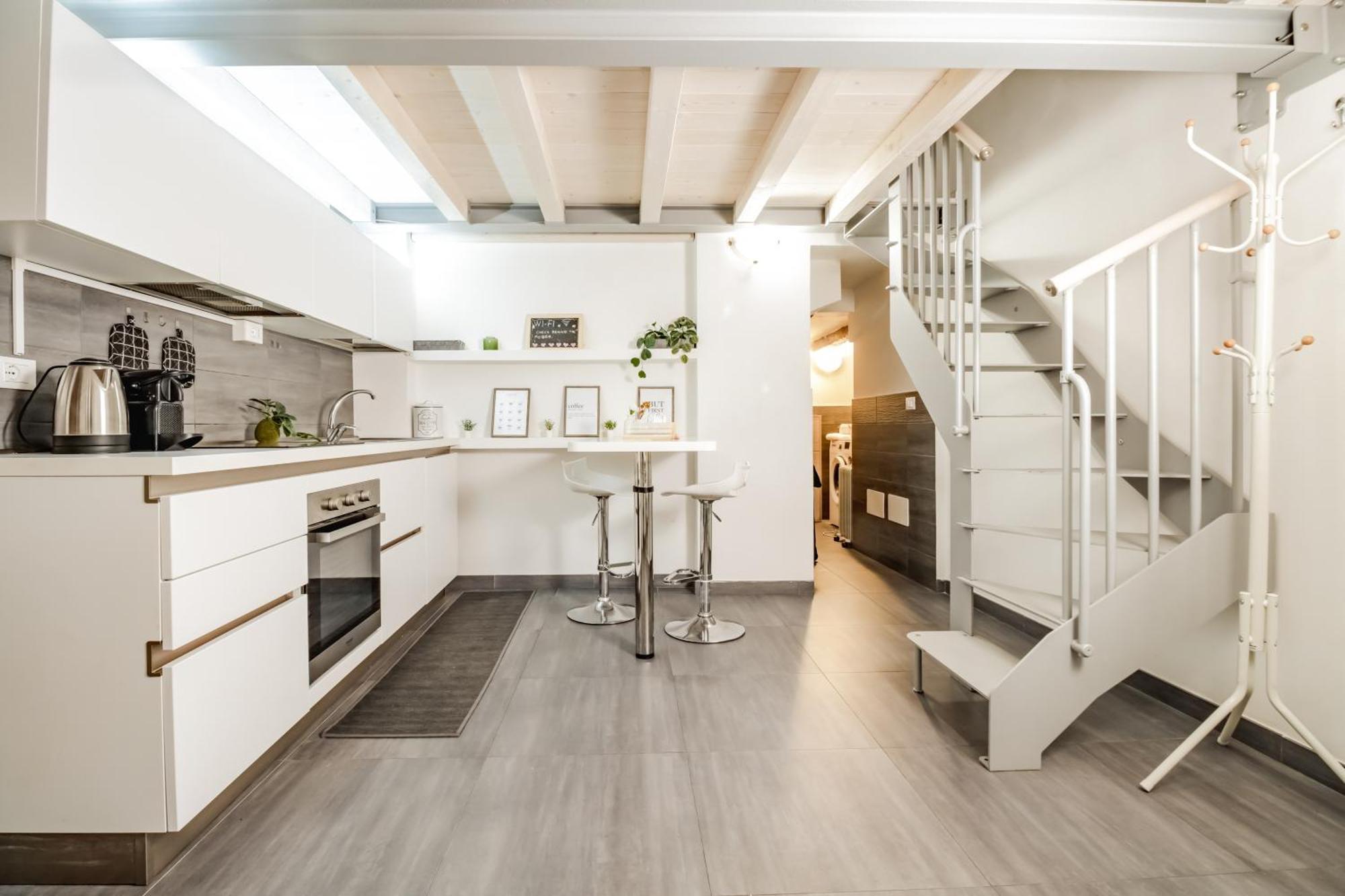 Appartamento Charming Frescoed Loft Bologna Esterno foto